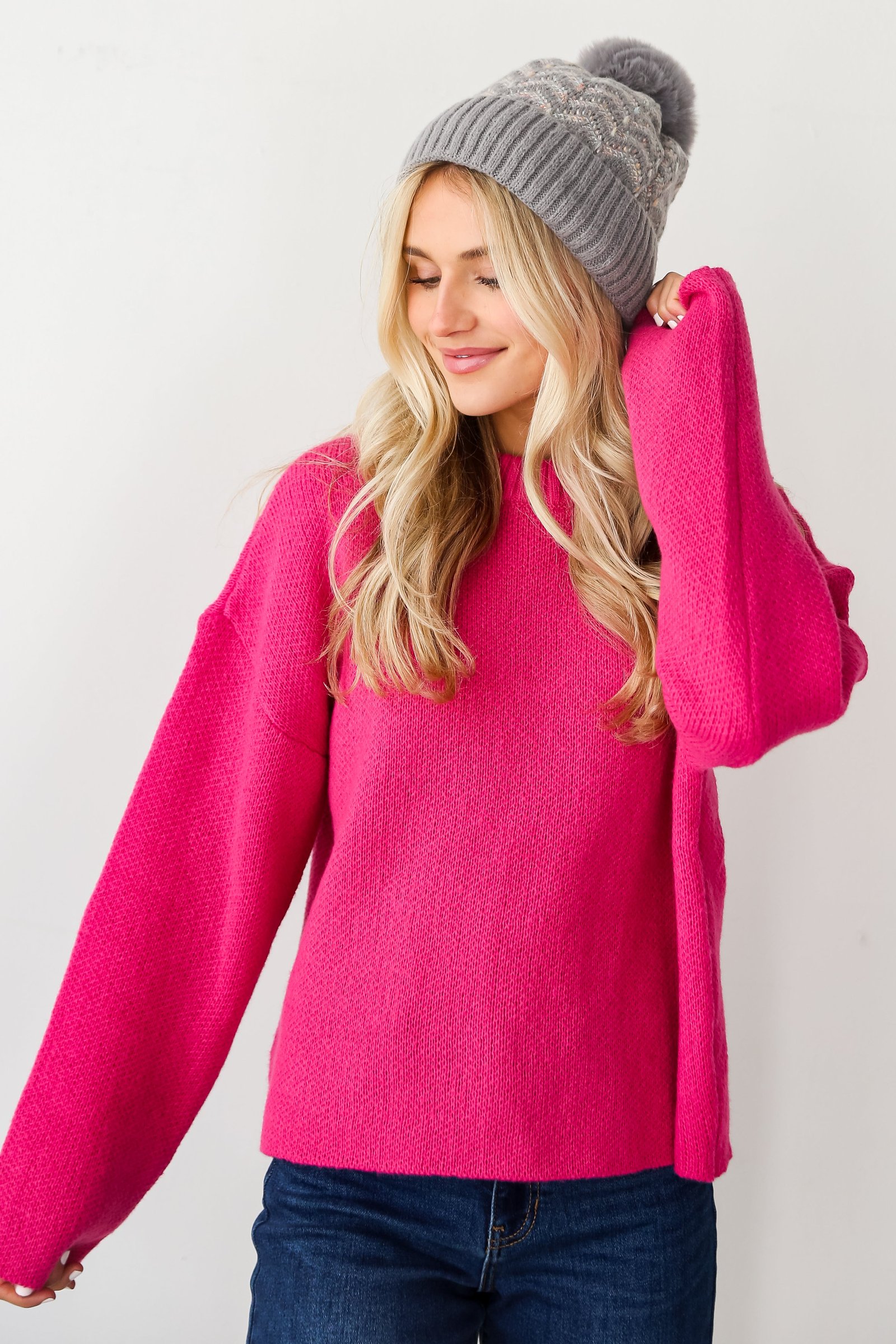 Hailey Oversized Sweater - DOORBUSTER