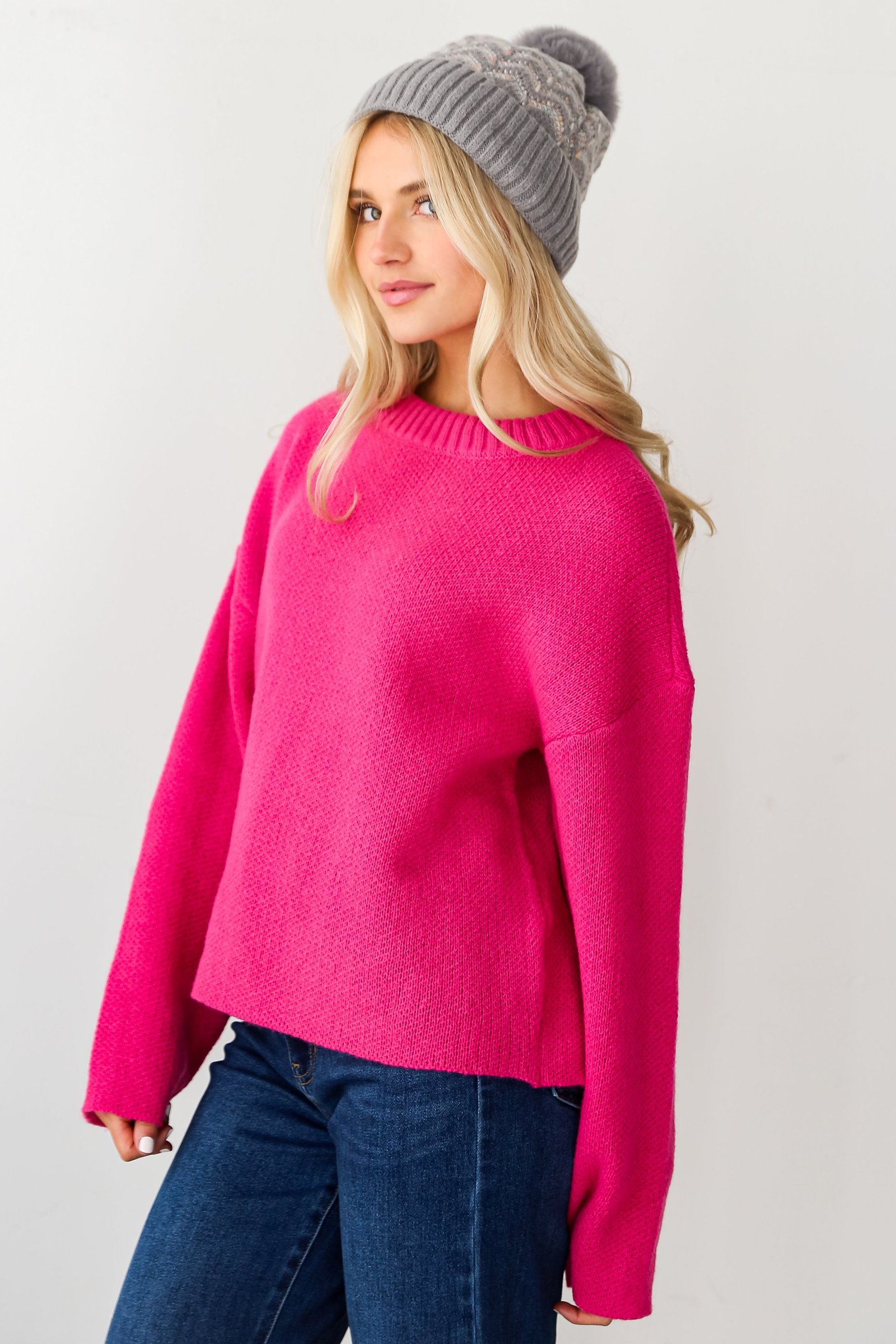 Hailey Oversized Sweater - DOORBUSTER