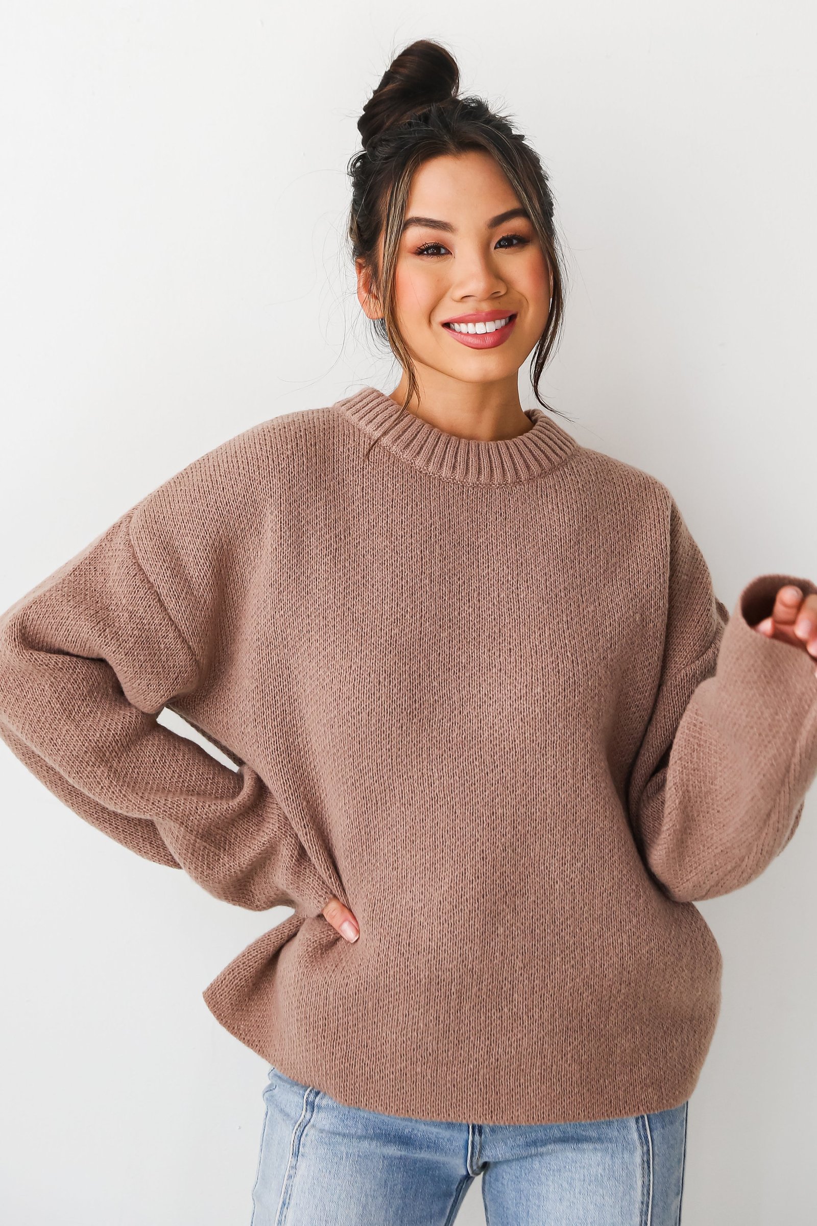 Hailey Oversized Sweater - DOORBUSTER