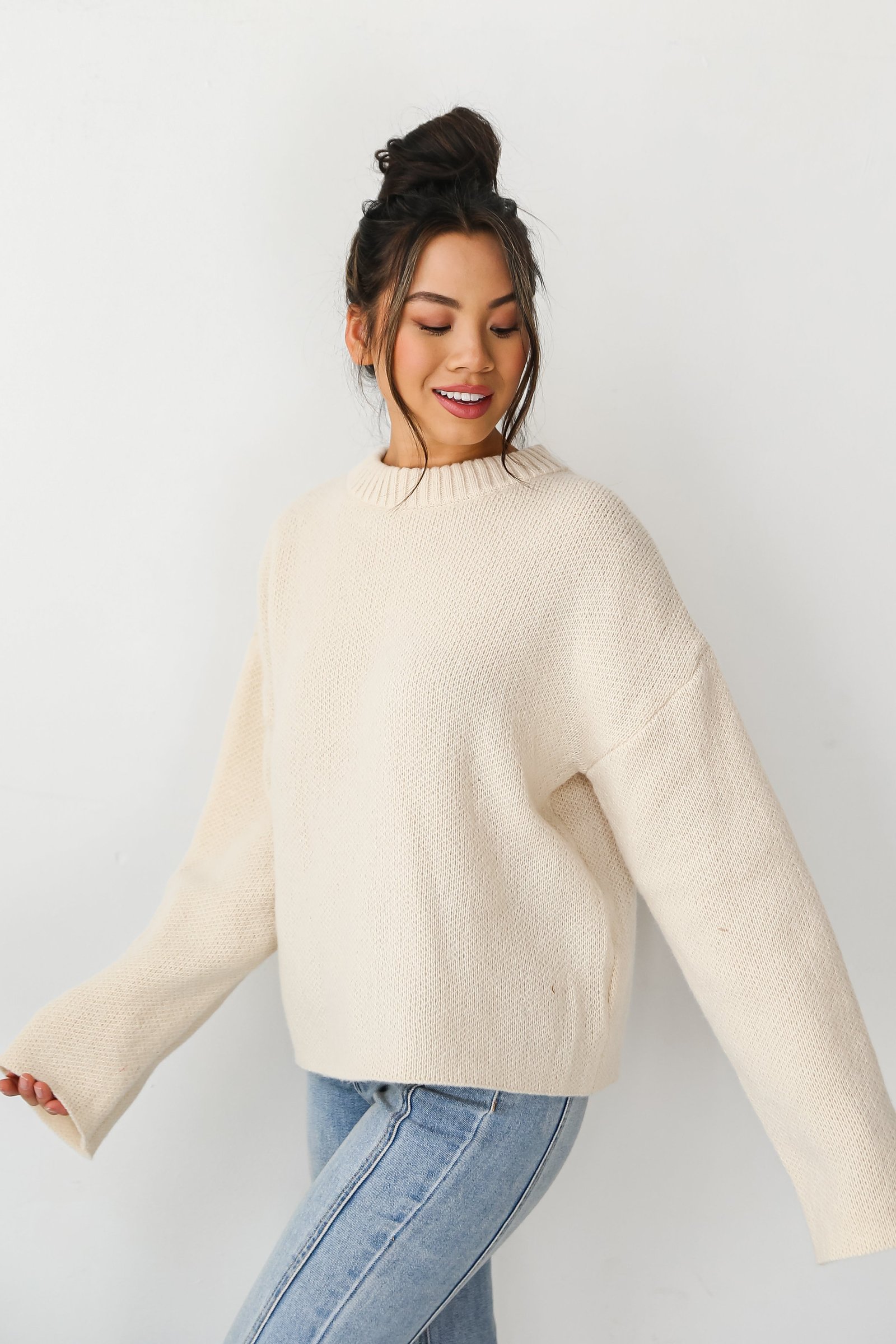 Hailey Oversized Sweater - DOORBUSTER