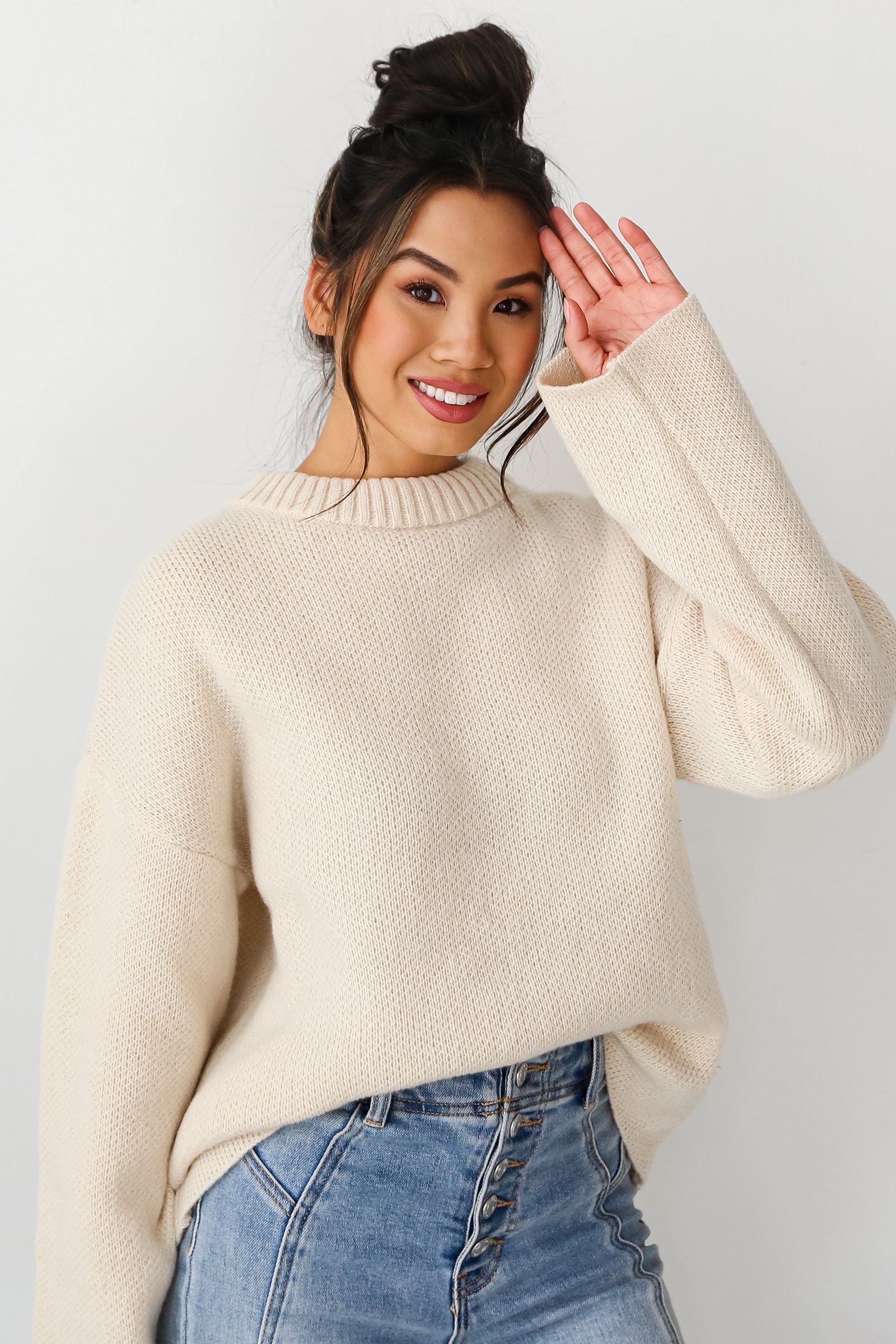 Hailey Oversized Sweater - DOORBUSTER