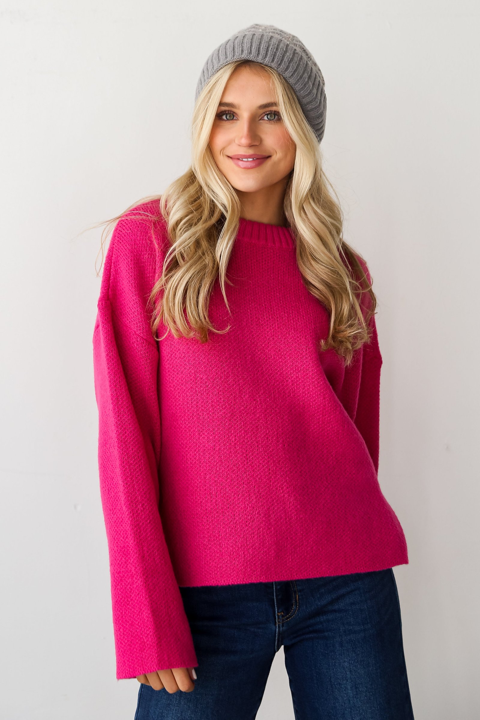 Hailey Oversized Sweater - DOORBUSTER